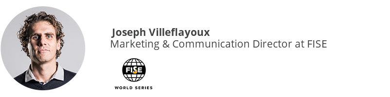 Joseph Villeflayoux, Marketing & Communication Director at FISE